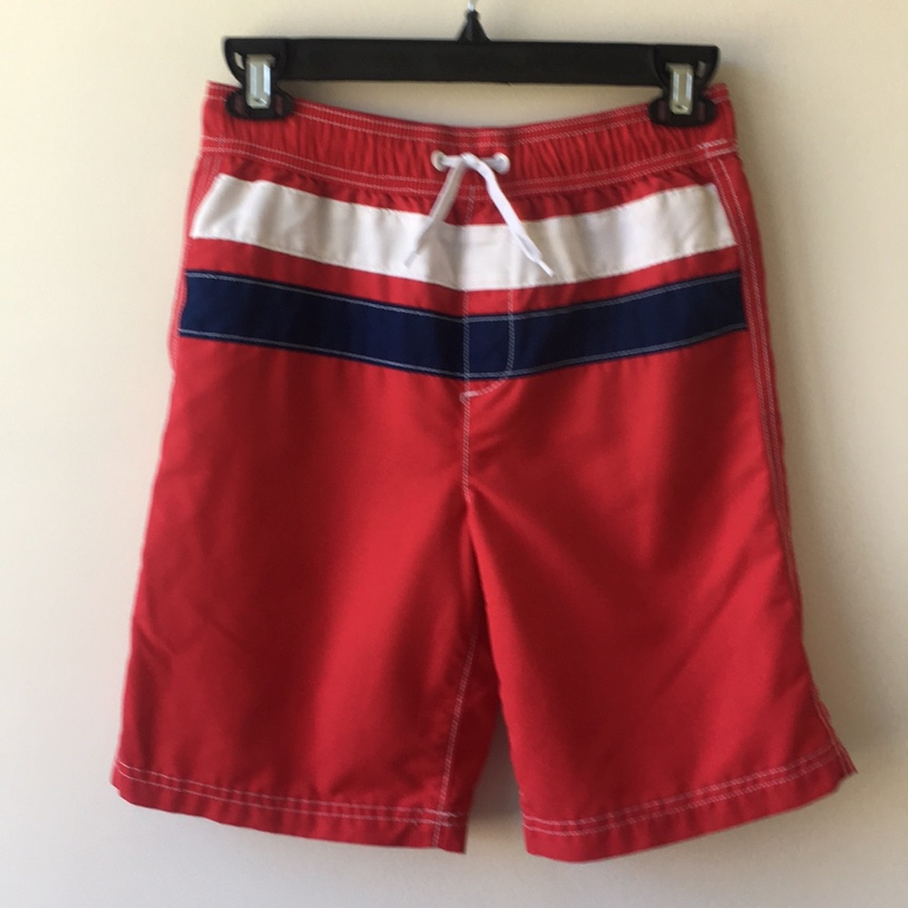 Kids boys Lands End swim trunks